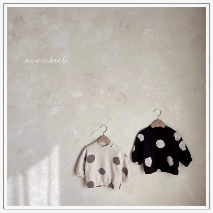 Nunubiel Big Dot Cotton Sweatshirt