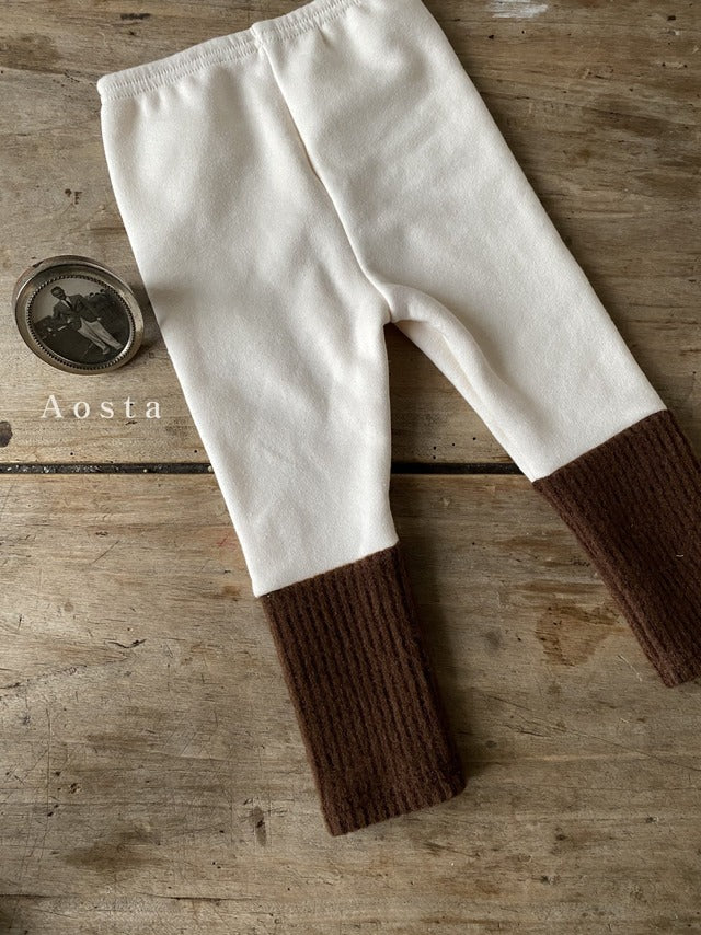 Aosta Cotton Fleece Warmer Leggings
