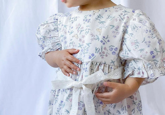 Rabbit and Flower Lace Dress