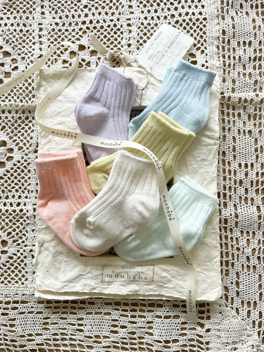 Pastel Socks (set of 6)