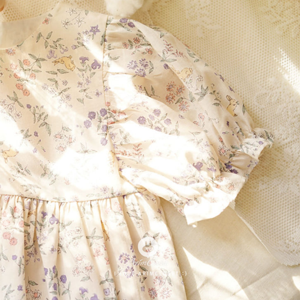 Rabbit and Flower Lace Dress