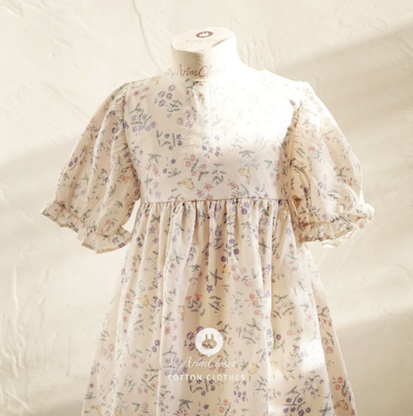 Rabbit and Flower Lace Dress