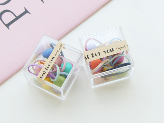 Cube Hair Ties